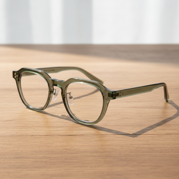 April Clear Clear Lens Glasses Lifestyle Shot