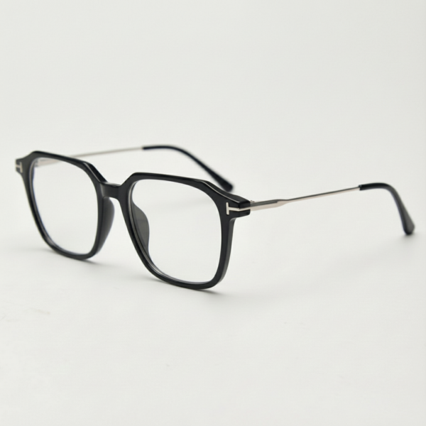 Elma Clear Clear Lens Glasses Side View Elma Clear Clear Lens Glasses Side View