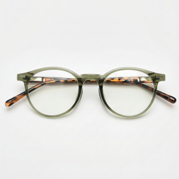 Ida Clear Clear Lens Glasses Front View Ida Clear Clear Lens Glasses Front View