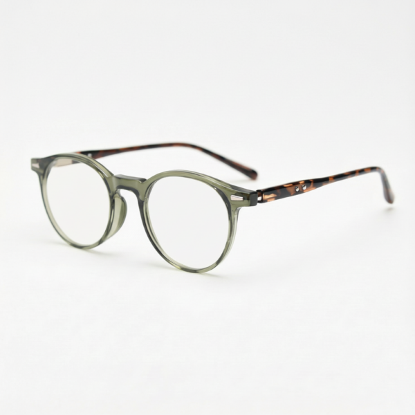 Ida Clear Clear Lens Glasses Side View Ida Clear Clear Lens Glasses Side View