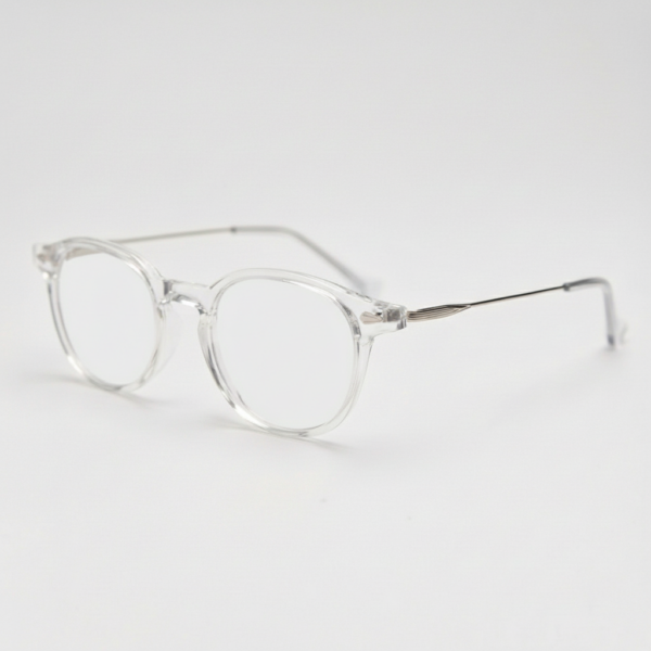 Lora Clear Clear Lens Glasses Side View Lora Clear Clear Lens Glasses Side View